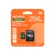 A-Data 256GB microSDXC Speed Plus Class 10 UHS-I U3 V30 + adapterrel