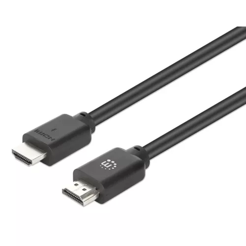 Manhattan High Speed HDMI Cable with Ethernet cable 3m Fekete