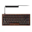 Sharkoon Skiller SGK50 S3 Wood PBT Gaming Billentyűzet Brown/Fekete US
