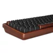 Sharkoon Skiller SGK50 S3 Wood PBT Gaming Billentyűzet Brown/Fekete US
