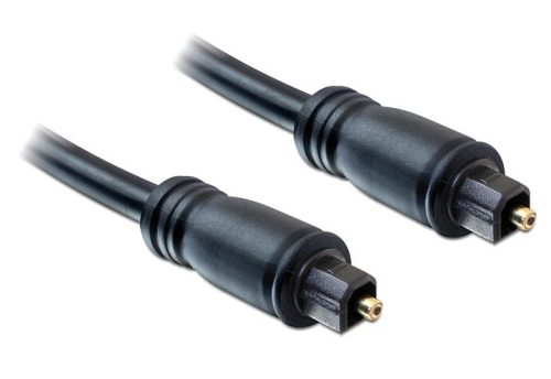DeLock optikai kábel Toslink Standard apa/apa 2m Fekete