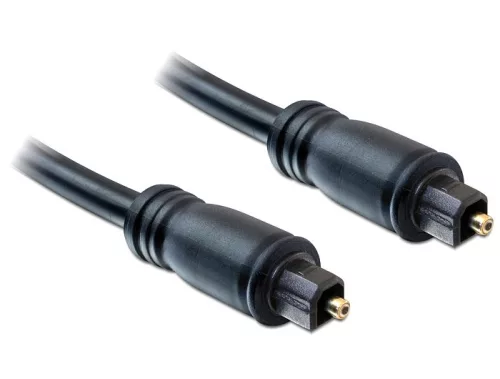 DeLock optikai kábel Toslink Standard apa/apa 1m Fekete