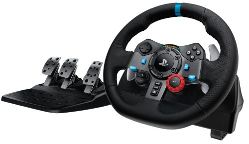 Logitech G29 Driving Force USB Kormány Fekete