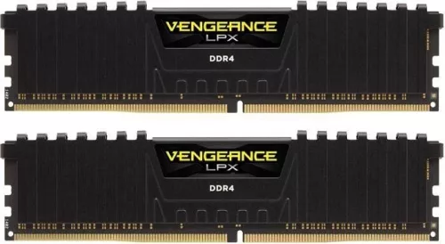 Corsair 16GB DDR4 2666MHz Kit(2x8GB) Vengeance LPX Fekete