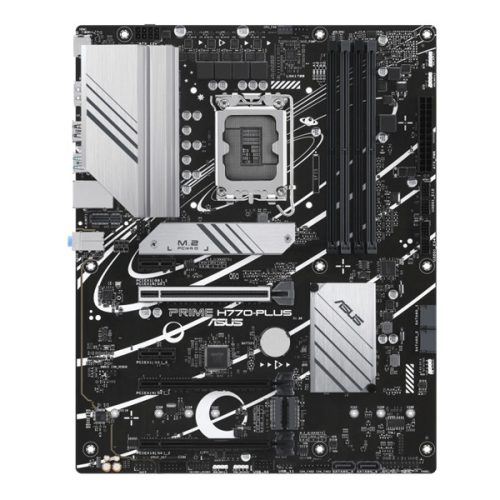 Asus Alaplap - Intel PRIME H770-PLUS s1700 (H770, 4xDDR5 7200+MHz, 4xSATA3, 3xM.2, HDMI+DP)