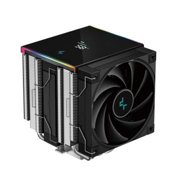   DeepCool CPU Cooler - AK620 DIGITAL SE (28 dB; max, 117,21 m3/h; 4pin csatlakozó, 6 db heatpipe, 2x12cm, PWM, RGB)