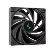 DeepCool CPU Cooler - AK620 ZERO DARK (28 dB; max, 117,21 m3/h; 4pin csatlakozó, 6 db heatpipe, 2x12cm, PWM)