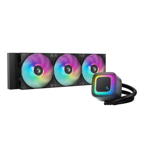 DeepCool CPU Water Cooler - LE360 V2 (max 31,6dB; max. 128,93 m3/h; 3x12cm, A-RGB LED)