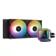 DeepCool CPU Water Cooler - LS520 (max 19dB; max. 145,86 m3/h; 2x12cm, A-RGB LED)