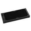 DeepCool CPU Water Cooler - LS520S Zero Dark (max 19dB; max. 145,86 m3/h; 2x12cm, A-RGB LED)