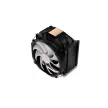 Endorfy CPU Cooler - Fortis 5 Fekete ARGB (14 cm, 4 pin, 6x heatpipe, PWM, TDP 220W, fekete)