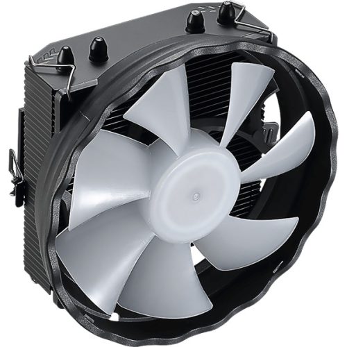 Formula CPU Cooler - Astral Plus FRPW 4P (17-34dB, 4pin csatlakozó, 4 db heatpipe, 9cm, PWM, FRGB)