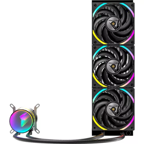 Formula CPU Water Cooler - Oasis L360 ARGB BK (3x12cm, ARGB LED, fekete)