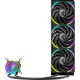 Formula CPU Water Cooler - Oasis L360 ARGB BK (3x12cm, ARGB LED, fekete)