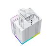 ID-Cooling CPU Cooler - FROZN A610 ARGB WHITE (29.9dB; max. 132,54 m3/h; 4pin, 4 db heatpipe, 12cm, A-RGB, PWM)
