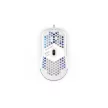 Endorfy Egér - LIX Plus Onyx (Honeycomb, 19 000 DPI, ARGB, PixArt chip, optikai, 1,8m, fehér)