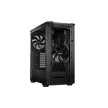 Be Quiet! Számítógépház - Pure Base 501 Airflow Window Fekete (ATX, edzett üveg oldallap, fekete)