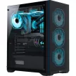 Formula Számítógépház - Air Power G5 Fekete (fekete, ablakos, 1x12cm venti, ATX, 1xUSB3.0, 1xType-C)