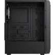 Formula Számítógépház - Air Power G1 Plus Fekete (fekete, ablakos, 6x12cm venti, mATX, 1xUSB3.0, 1xUSB2.0, 1xType-C)