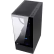Formula Számítógépház - Crystal Z1 Fekete (fekete, ablakos, ATX, 1xUSB3.0, 1xUSB2.0, 1xType-C)