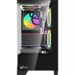 Formula Számítógépház - Crystal Z1M Fekete (fekete, ablakos, mATX, 1xUSB3.0, 1xUSB2.0)