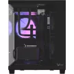 Formula Számítógépház - Crystal Z2M Plus Fekete AR V2 (fekete, ablakos, mATX,3x12 cm venti,2xUSB2.0, 1xUSB3.0, 1xType-C)