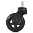 Sharkoon Szék tartozék - SW10 székgörgő szett (Univerzális csap; Görgő átmérő: 75 mm; fekete; Max.: 150 kg)