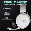 Spirit of Gamer Wireless Fejhallgató - MIC-XH1700W (MultiPlatform, mikrofon, hangerőszabályzó, nagy-párnás, fehér)