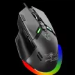 Spirit of Gamer Egér - ELITE-M60 Fekete (Optikai, 20000 DPI, 1000Hz, 9 programozható gomb, RGB, vezetékes, fekete)