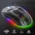 Spirit of Gamer Egér - S-PM4 RGB (Optikai, 12800DPI, 6 gomb, harisnyázott kábel, fekete)