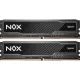 Apacer Memória Desktop - 16GB KIT DDR4 NOX (2x8GB, 3200MHz, CL16, 1.35V, hűtőbordás)