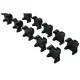Trak Racer Szimulátor kiegészítő - Set of 10 Cable Management Clips with 10 Cable Ties