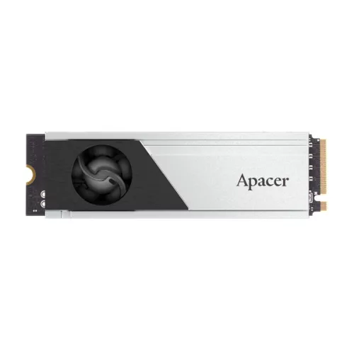 Apacer SSD 2TB - AS2280F4 Series (3D, M.2 PCI-E Gen 5x4, Olvasás: 12000 MB/s, Írás: 11800 MB/s, hűtőborda)