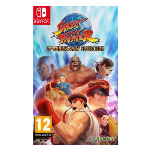 Street Fighter 30th Anniversary Collection Switch (használt)