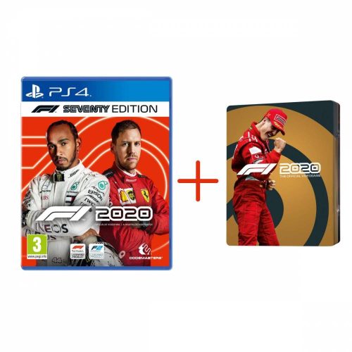 F1 2020 Seventy Edition PS4 + Ajándék Fémtok!