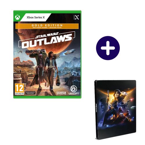 Star Wars: Outlaws Gold Edition Xbox Series X + FÉMTOK!