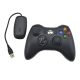 Utángyártott Xbox 360/PC/PS3 Vezetéknélküli Kontroller (USB adapterrel) (Fekete) PRCX360PCWLSSBK