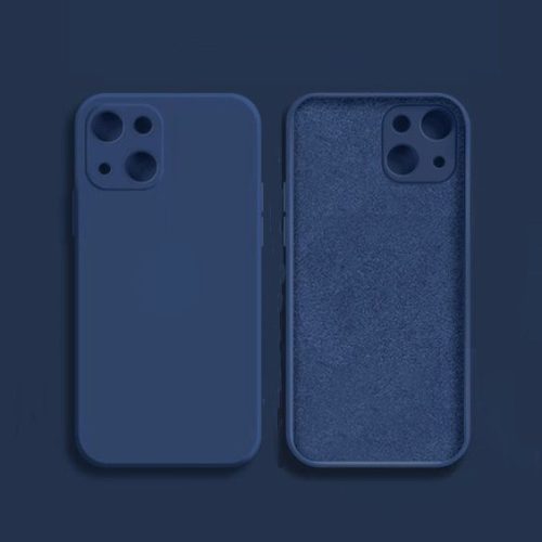 Gumis TPU kék tok iPhone 13 Mini
