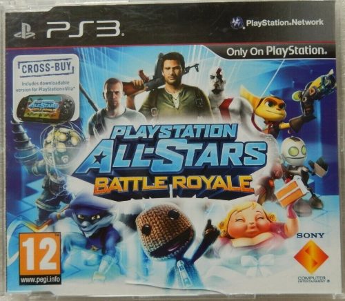 Playstation All-Stars Battle Royale PS3 (használt, promó lemez, CD tokban)