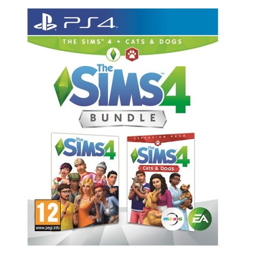 The Sims 4 Alapjáték és Cats and Dogs kiegészítő PS4