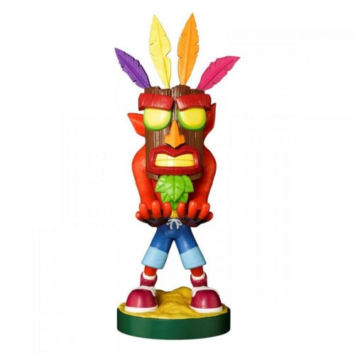 Crash Bandicoot Maszkban Telefon/Kontroller töltő tartó figura