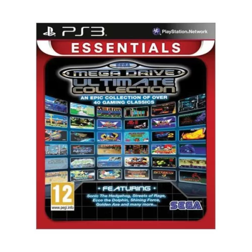 Sega Mega Drive Ultimate Collection (40 retro játék) PS3 (használt, karcmentes)