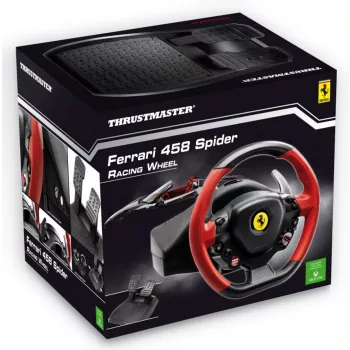   THRUSTMASTER FERRARI 458 SPIDER RACING WHEEL (KORMÁNY) XBOX ONE  (használt, 1 hónap jótállás)