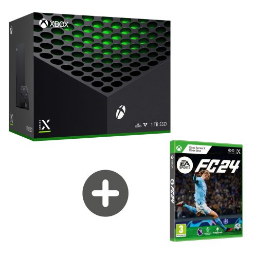 Xbox Series X 1 TB gépcsomag (RRT-00010) +  FC 24 