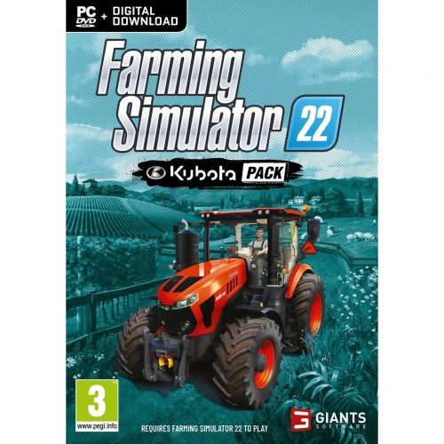 Farming Simulator 22 Kubota pack PC (magyar felirattal!)