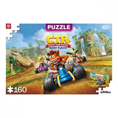 Kids Puzzle: Crash Team Racing: Nitro-Fueled kirakós Puzzle (160 db)
