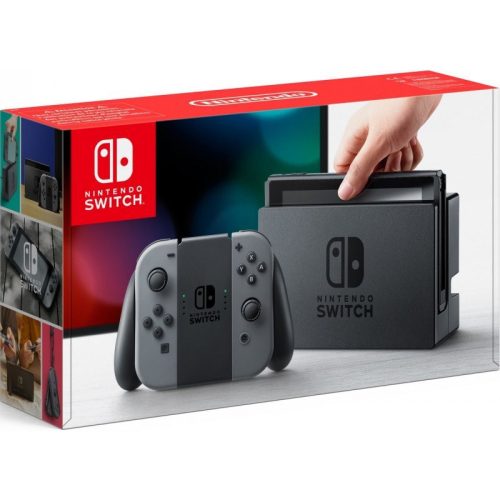Nintendo Switch Szürke gépcsomag V1 széria (használt, 6 hónap jótállás)