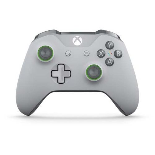 Xbox One S vezeték nélküli kontroller Szürke/Zöld