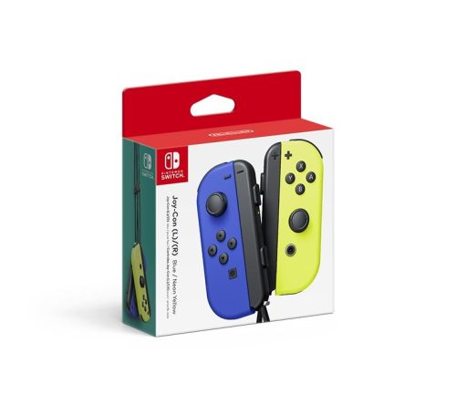 Nintendo Switch Joy-Con Kontroller Kék és sárga