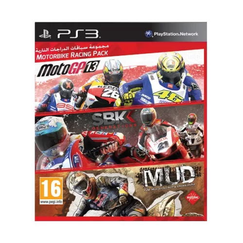 Motorbike Racing Pack Moto Gp 13 Sbk Gen. Mud Neuf Sous Blister Sony